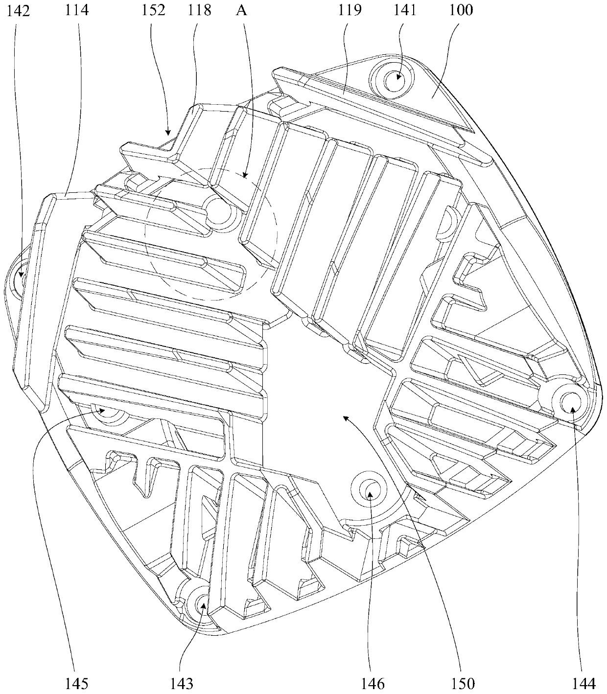 Heat dissipation device and lighting device