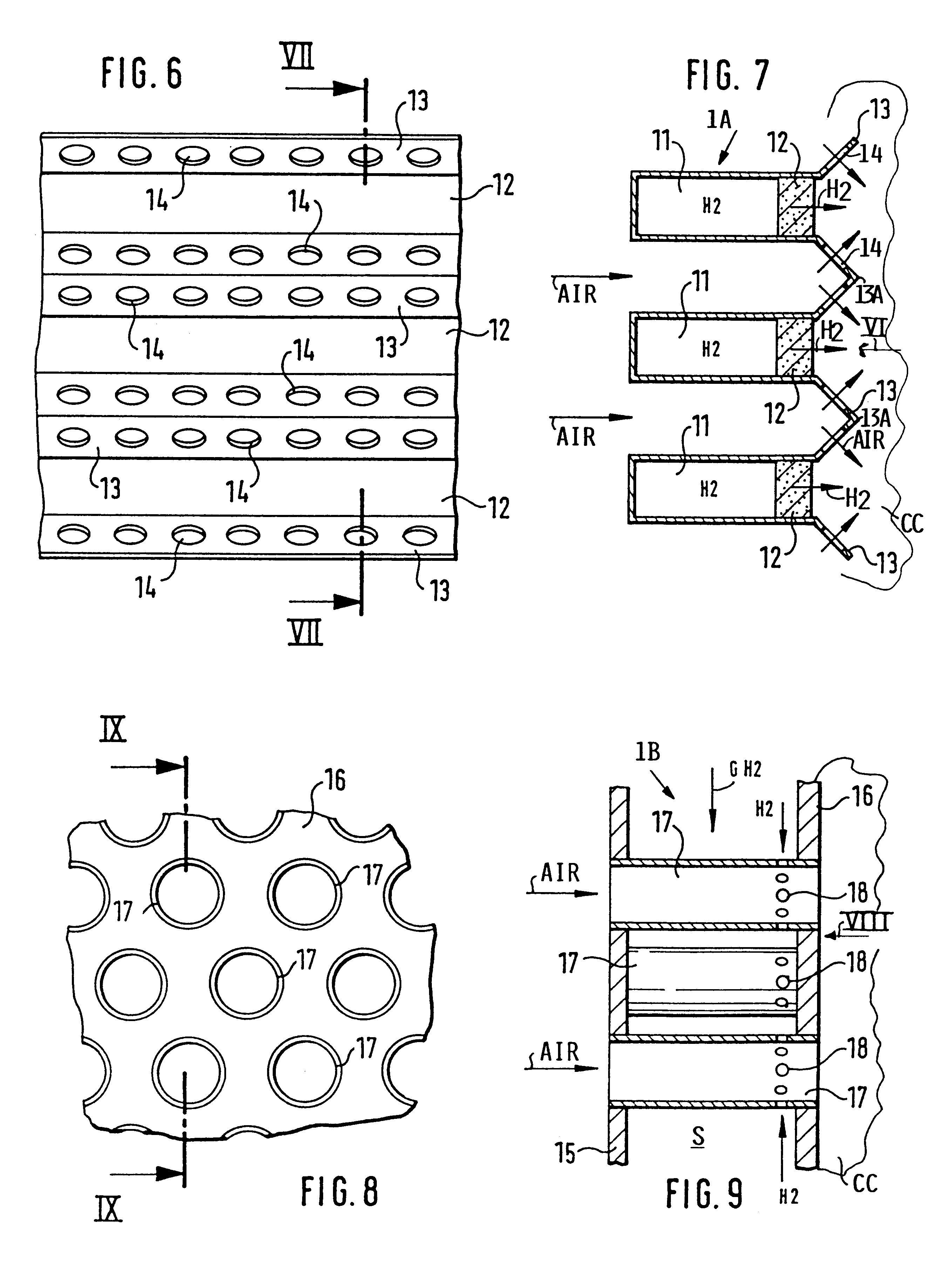 Method and combustor for combusting hydrogen