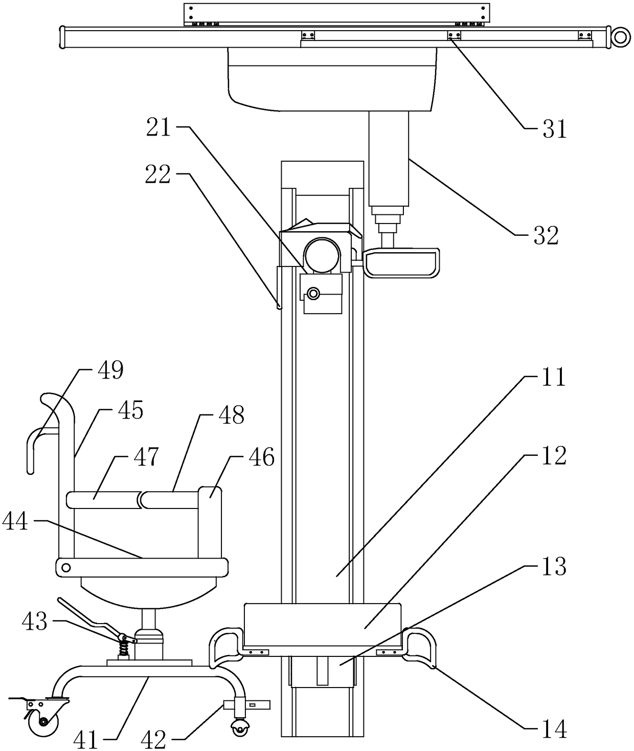 Digital medical X-ray photography system