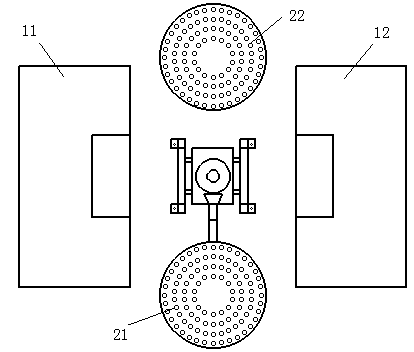 Motor rotor grinding device