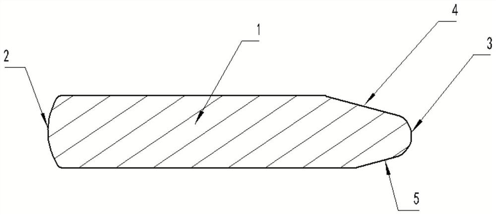 Preparation method of scraper ring, three-combination piston oil ring and scraper ring