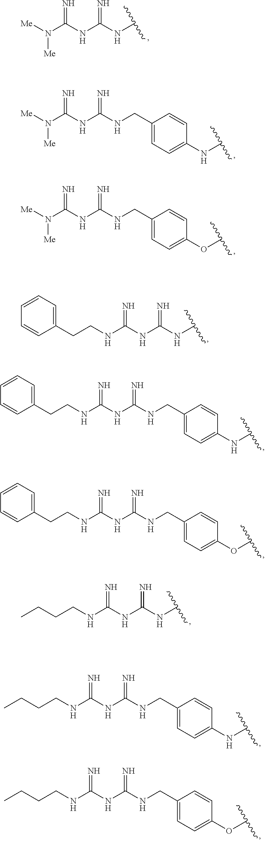 Fatty acid guanidine and salicylate guanidine derivatives and their uses