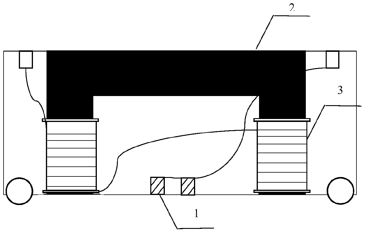 Compound pressure-bearing equipment internal flaw detection system capable of combining flux leakage coarse detection with ultrasonic accurate measurement