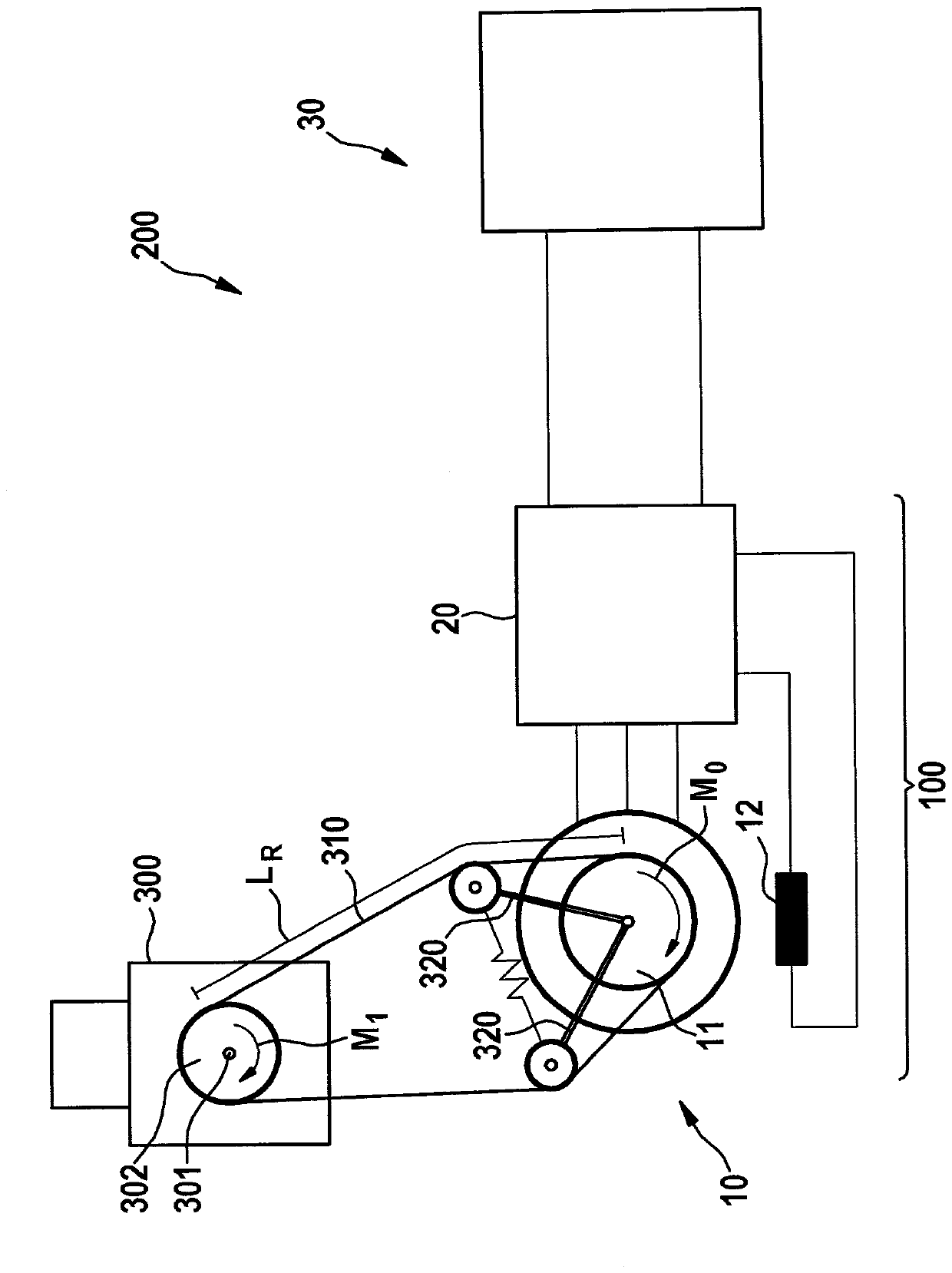 Method for starting an internal combustion engine via a belt-driven starter generator