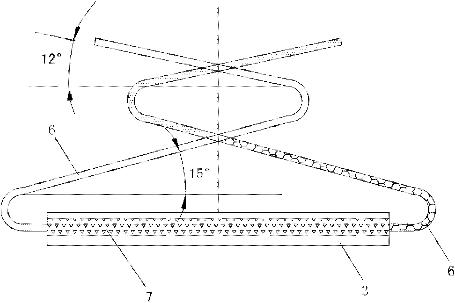 Heat dissipation and circuit insulating device of high-power light emitting diode (LED) lamp