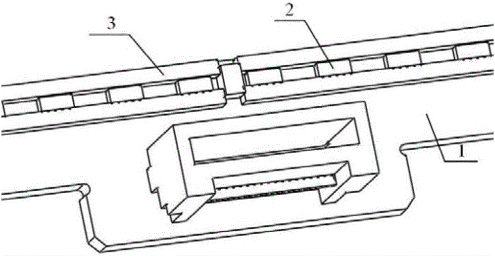 LED backlight light bar and application thereof