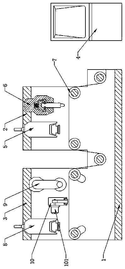 Device and method for detecting corona effect of release film