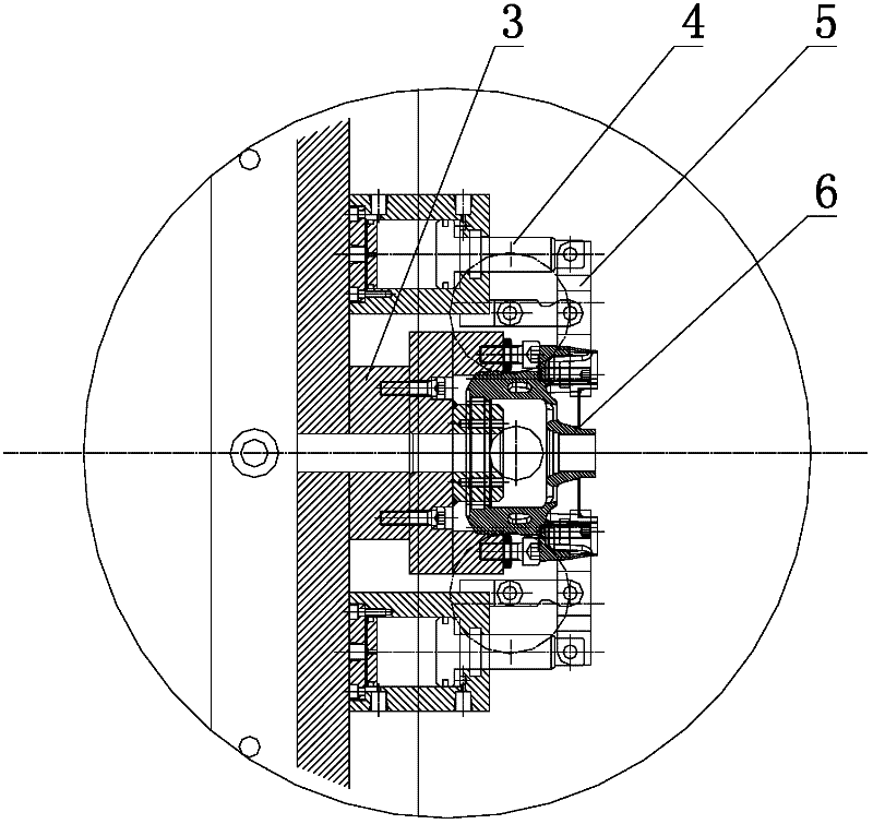 Octahedron clamping device