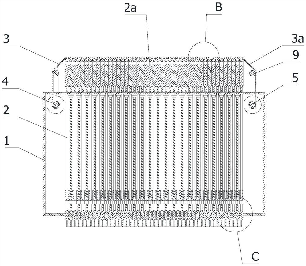 Concrete wall trowelling device