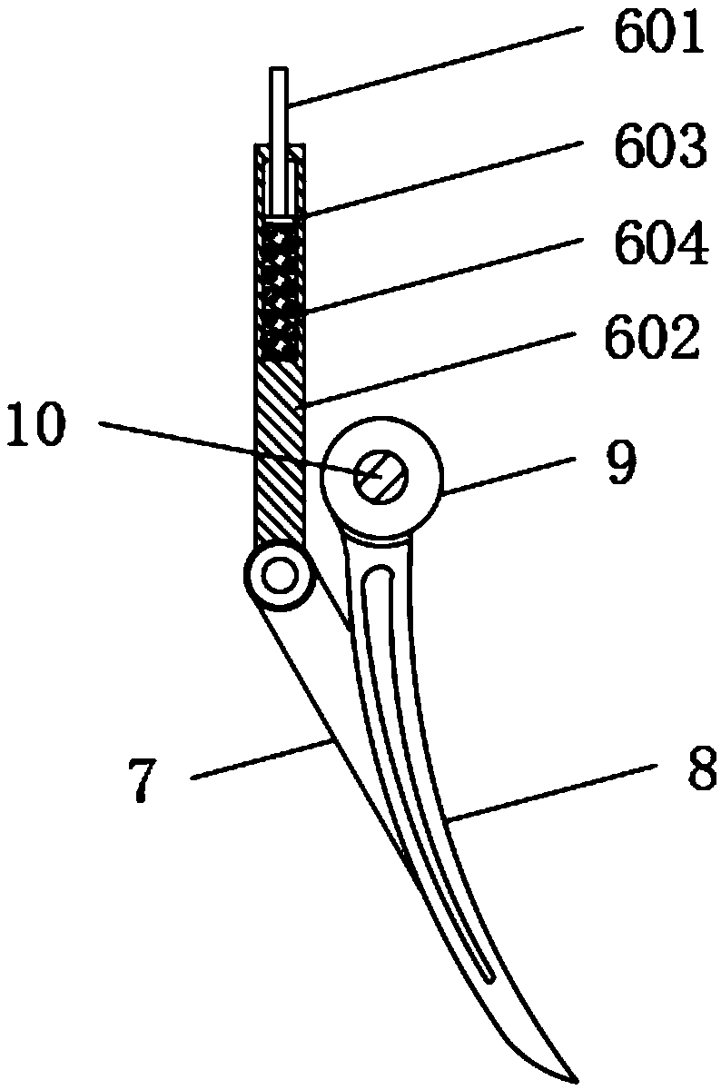 Pipeline dust-settling device for chemical exhaust treatment