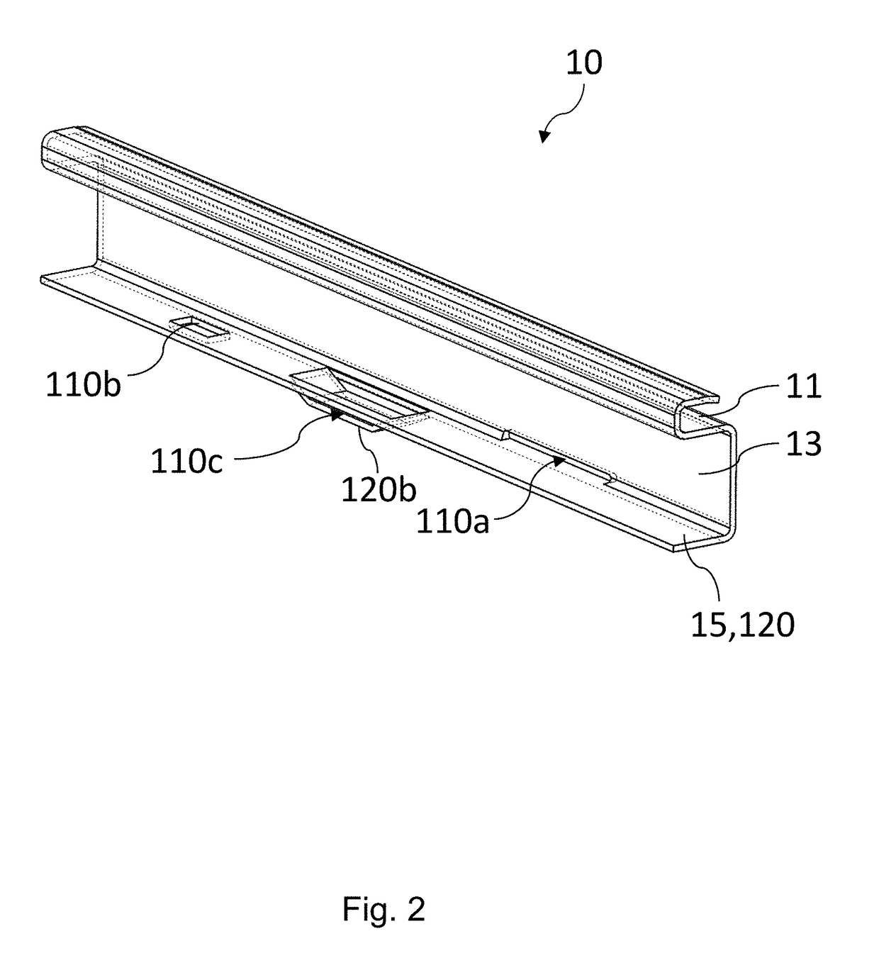 Mounting system and a method for mounting photovoltaic modules