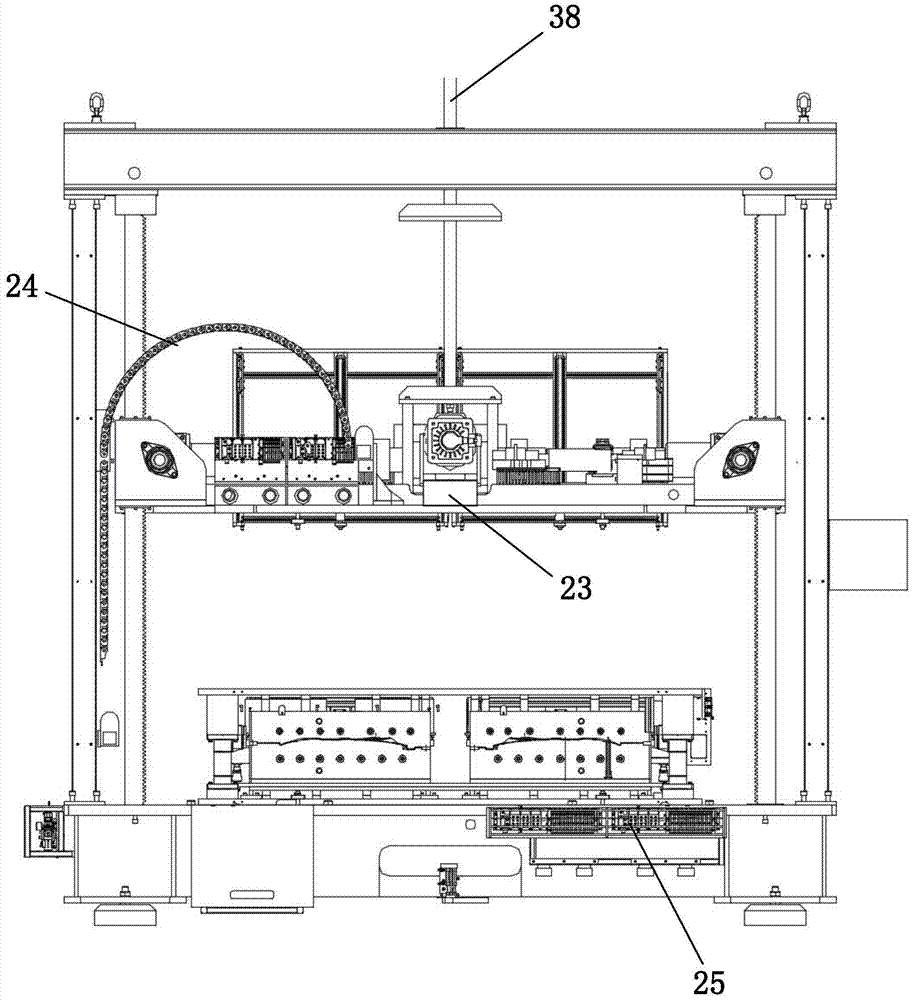 A servo forging system