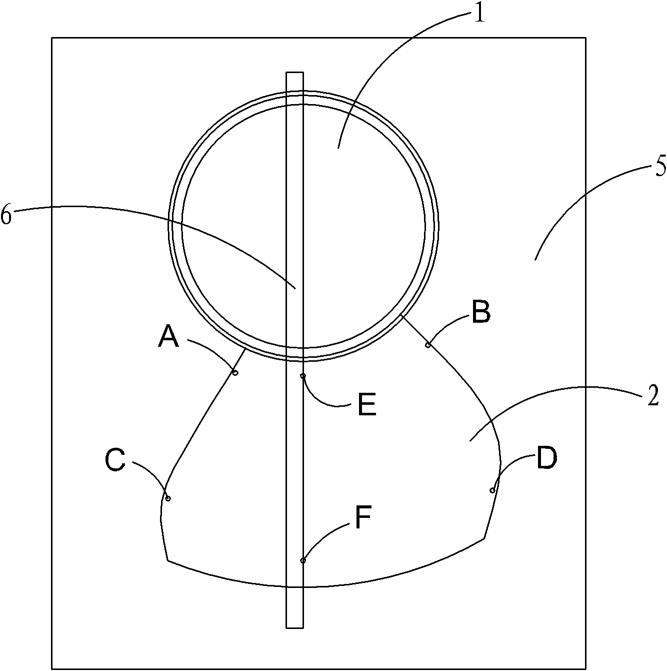 Positioning technology for runner blade of propeller turbine