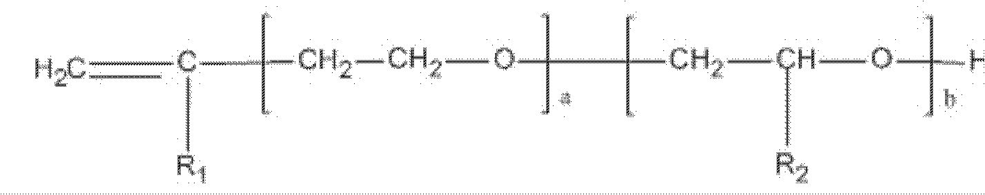 Polycarboxylic acid-series water reducing agent with ultrahigh water absorbing capacity and preparation method and use method thereof