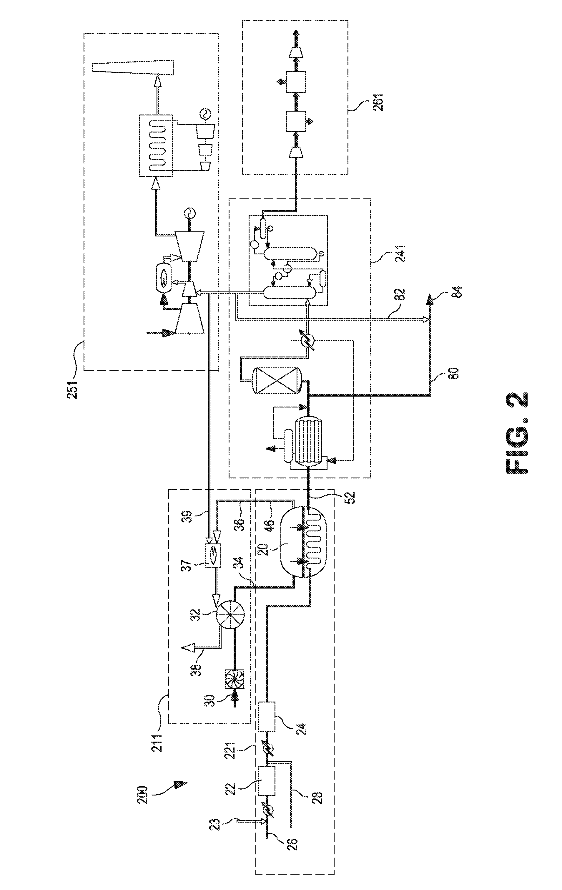 Oxygen transport membrane reactor based method and system for generating electric power