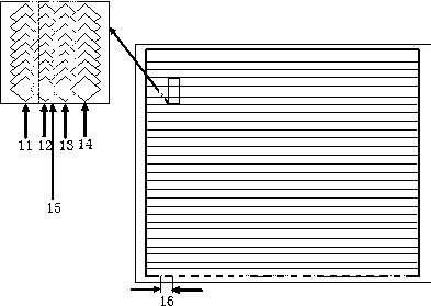 Etching method for improving power of light-transmitting solar cell module