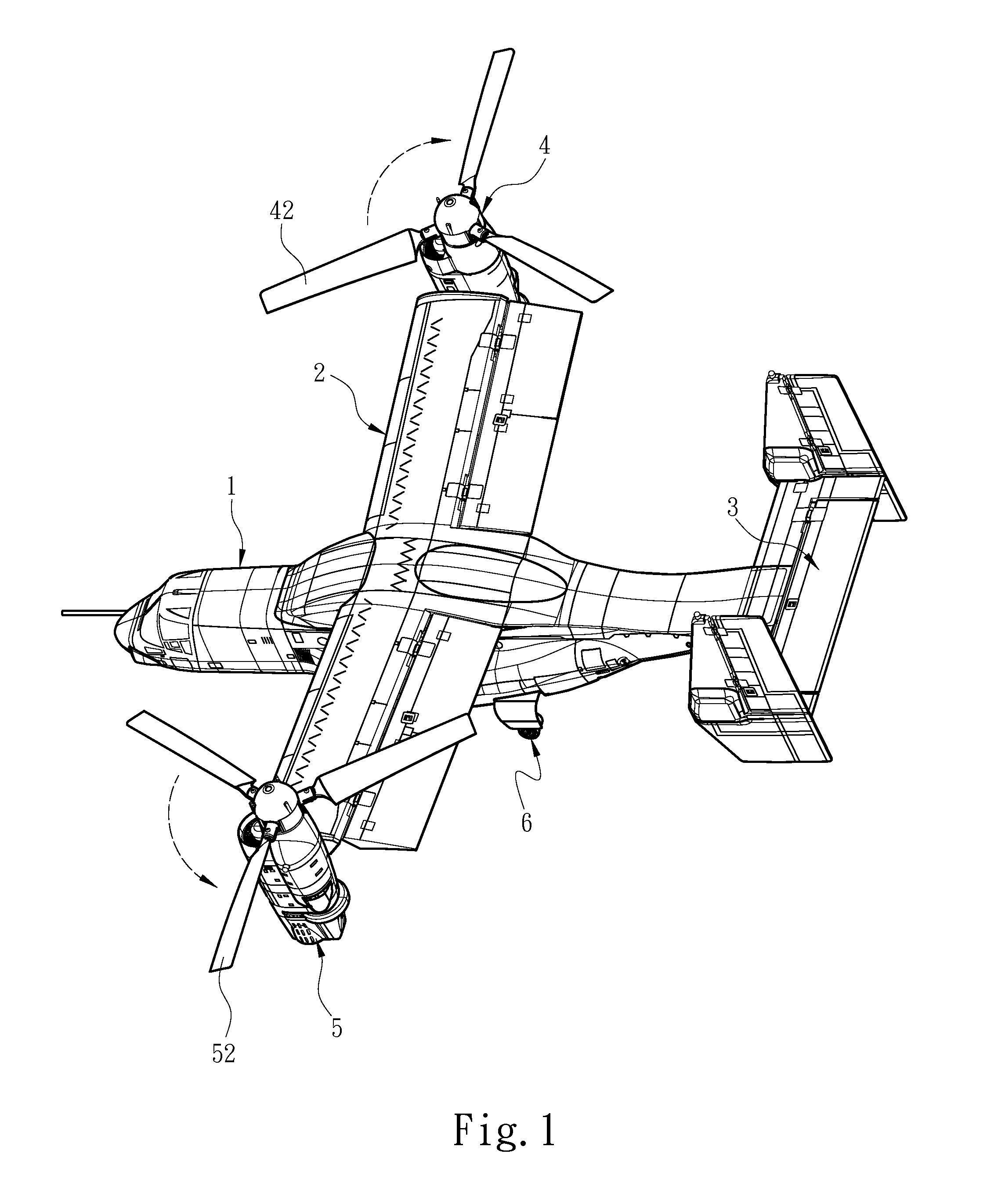 Vtol model aircraft