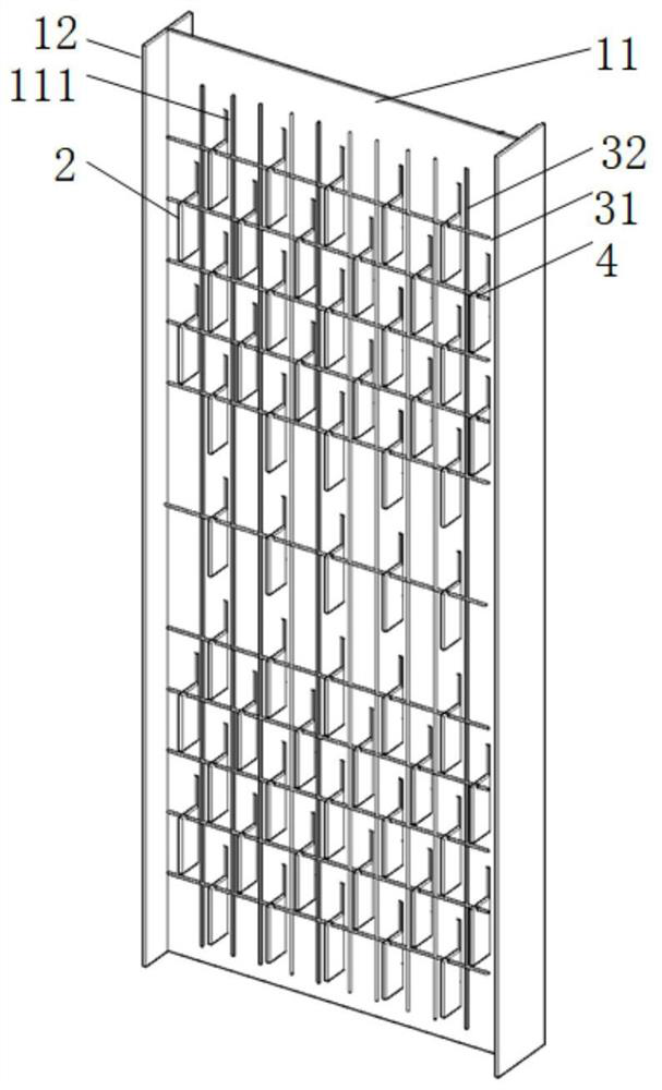 Pluggable longitudinal rib type sound insulation steel-concrete composite shear wall and assembly method thereof