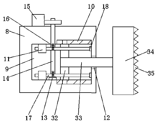 Wood cutting machine with good stability