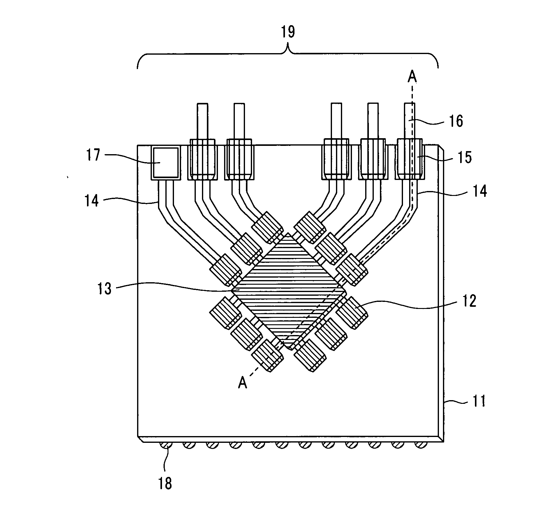 Optoelectronic Integrated Circuit Device and Communications Equipment Using Same