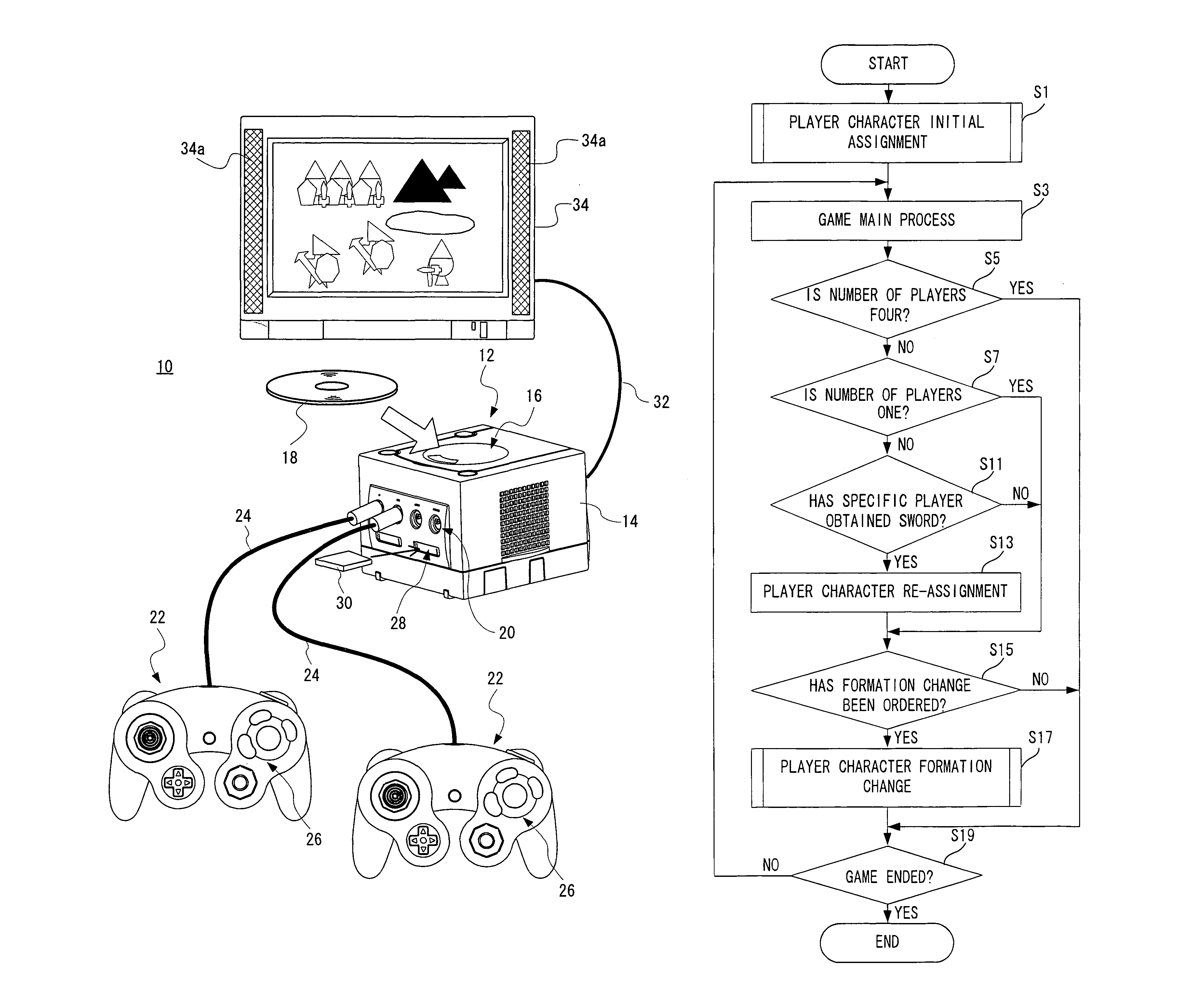 Game apparatus and storage medium storing a game program