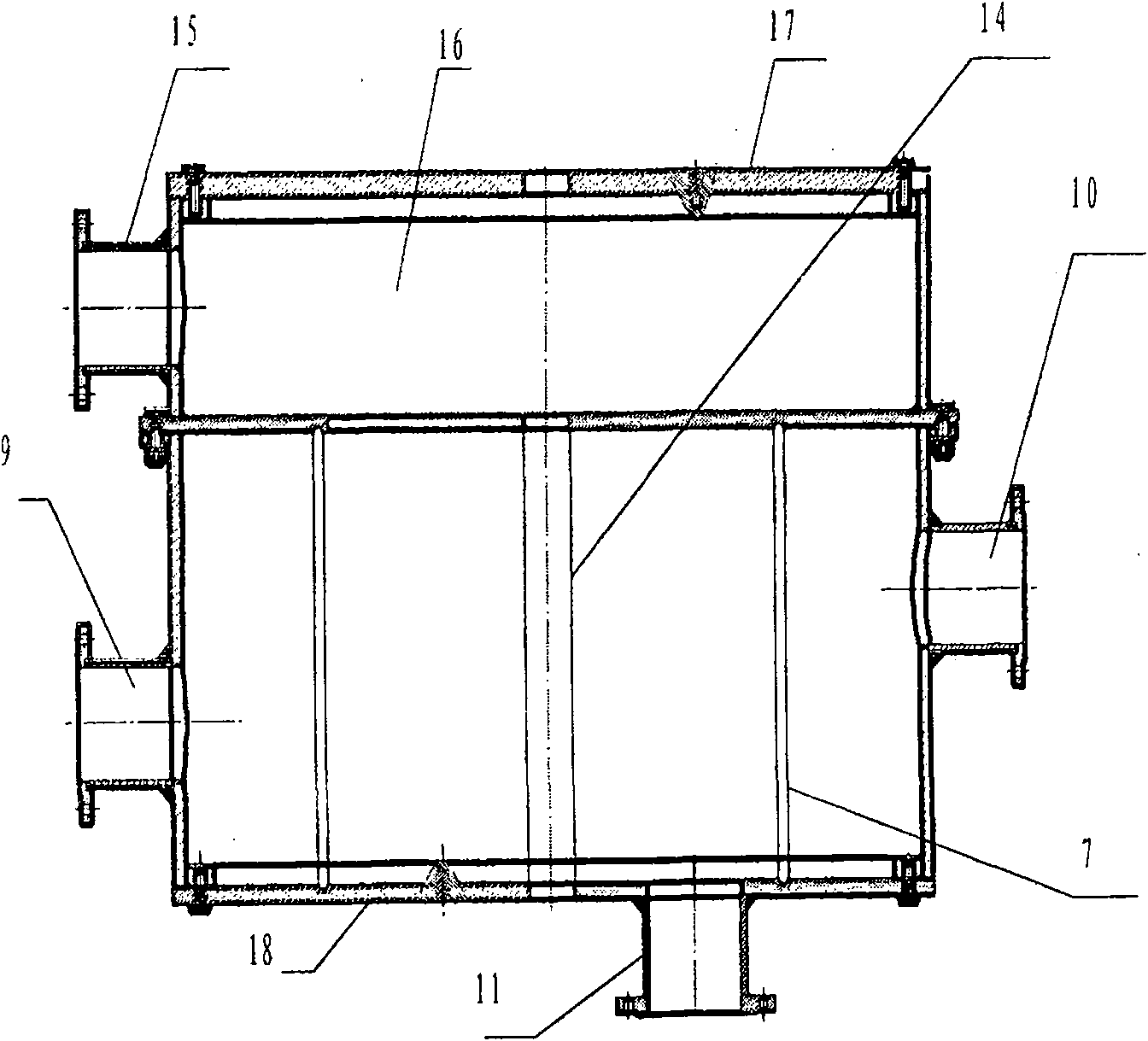 Sewage full-automatic sewage-removing machine