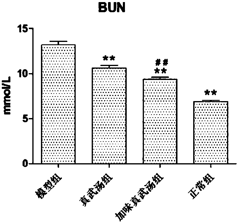 A traditional Chinese medicine composition for treating chronic renal failure and its preparation method