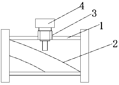 Anti-scaling thermal conduction type flow controller