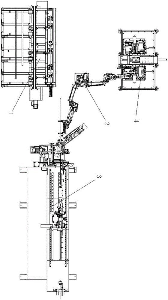 Automatic manifold production line