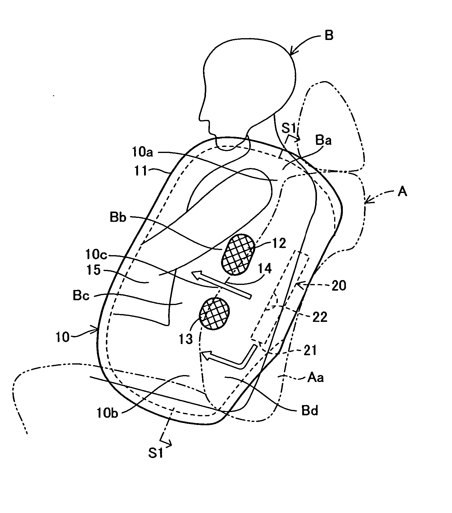 Vehicle occupant production device