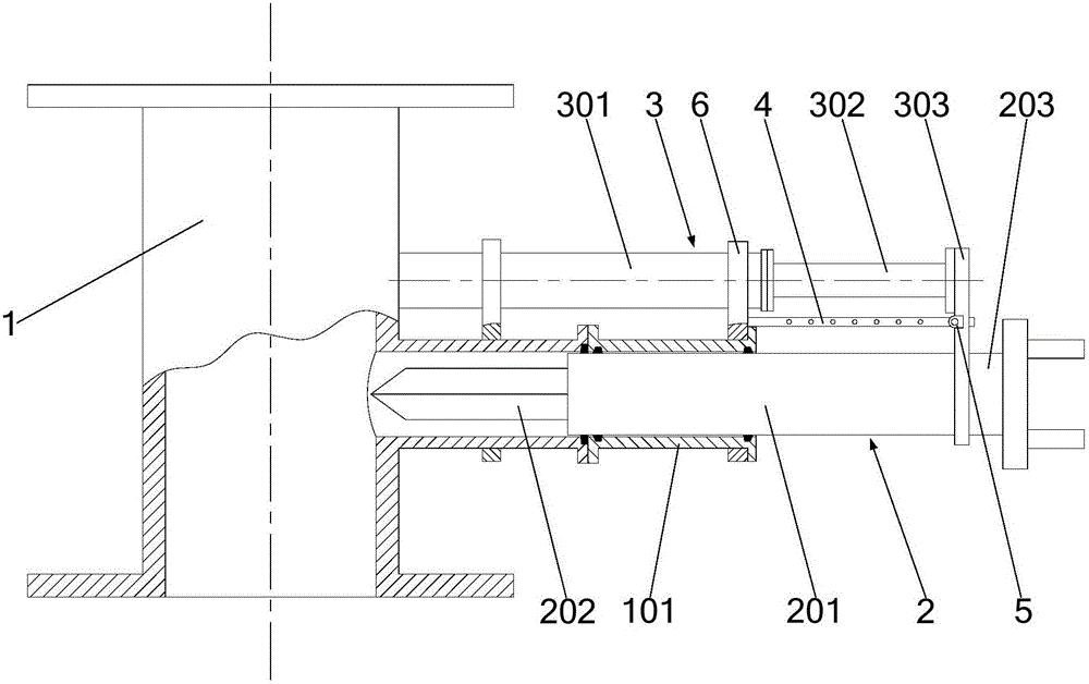 Device for measuring flow of pulverized coal conveyed by wind