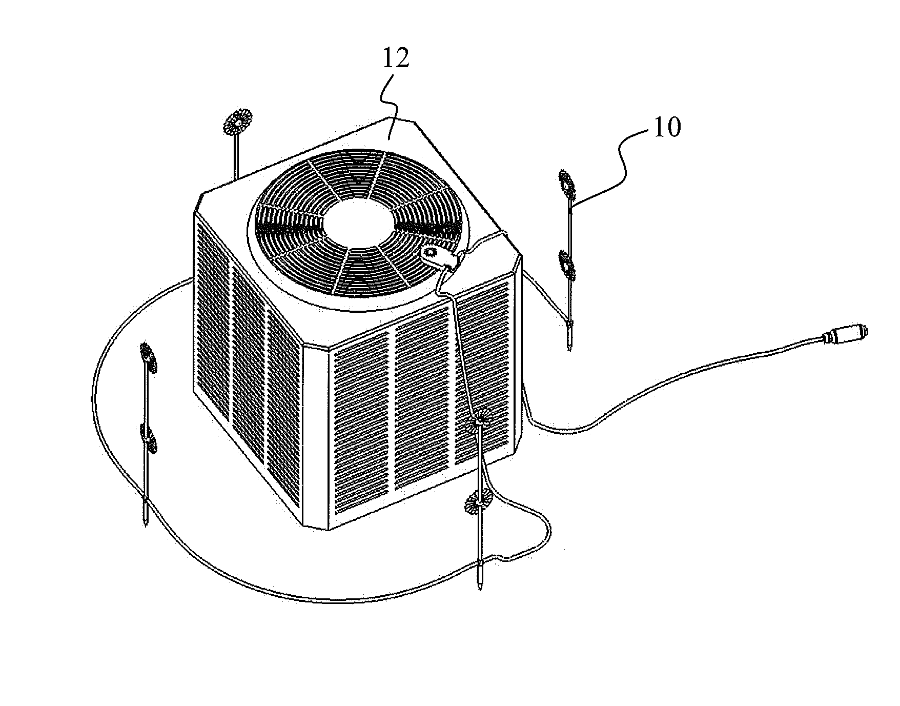 Mist Dispersal System for Air Conditioners