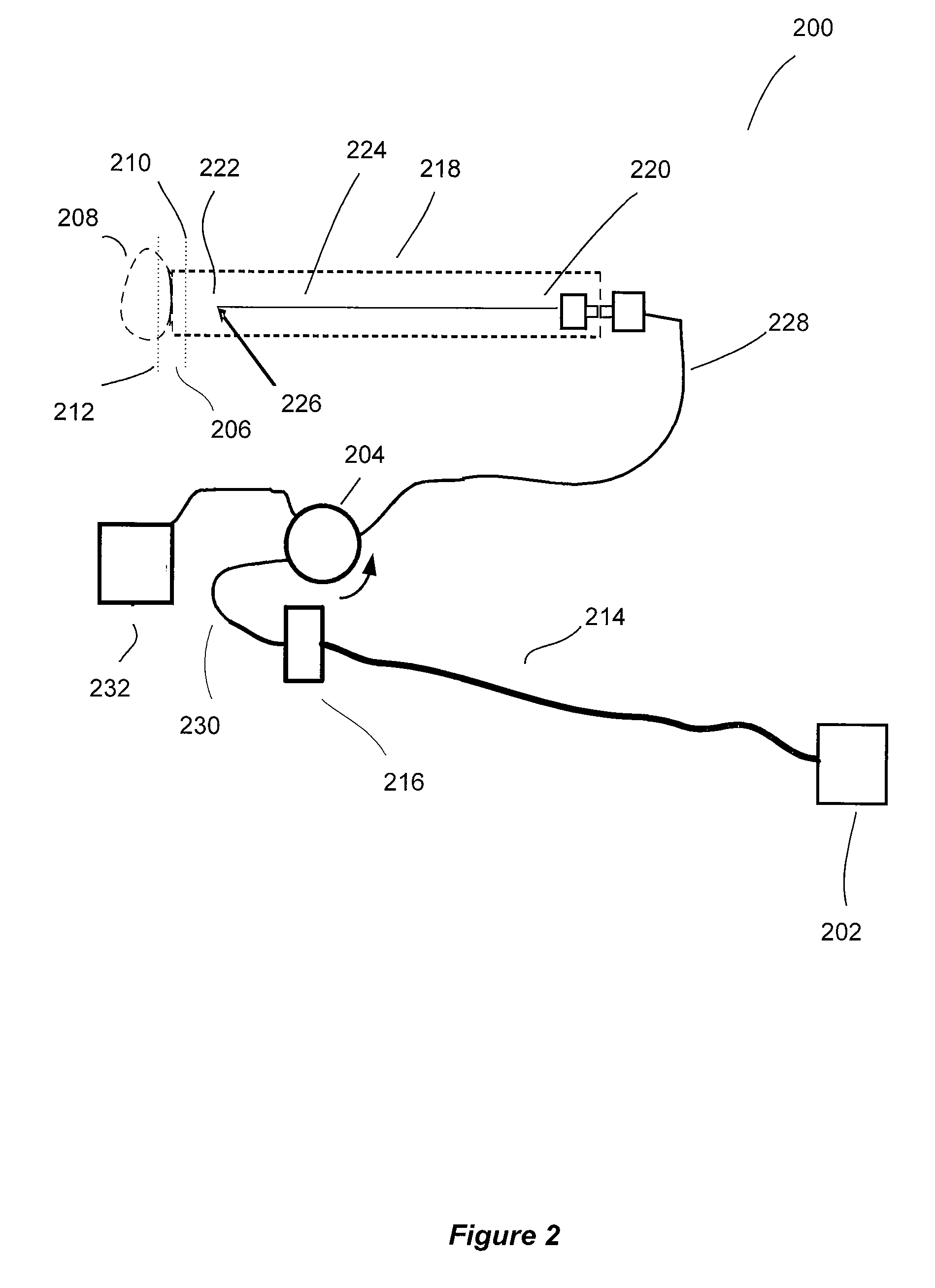 Common path frequency domain optical coherence reflectometry/tomography device