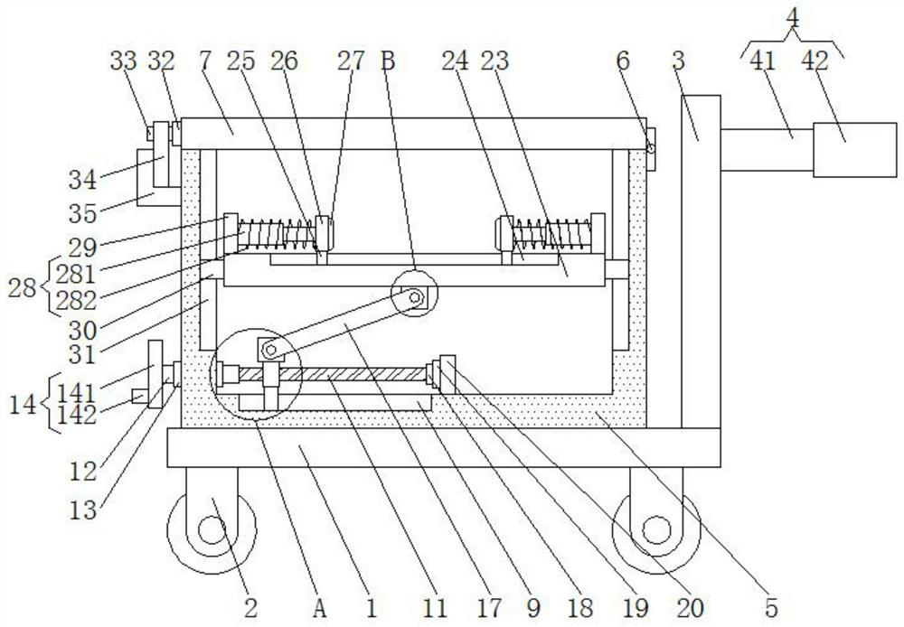 Transfer device for new energy battery assembly