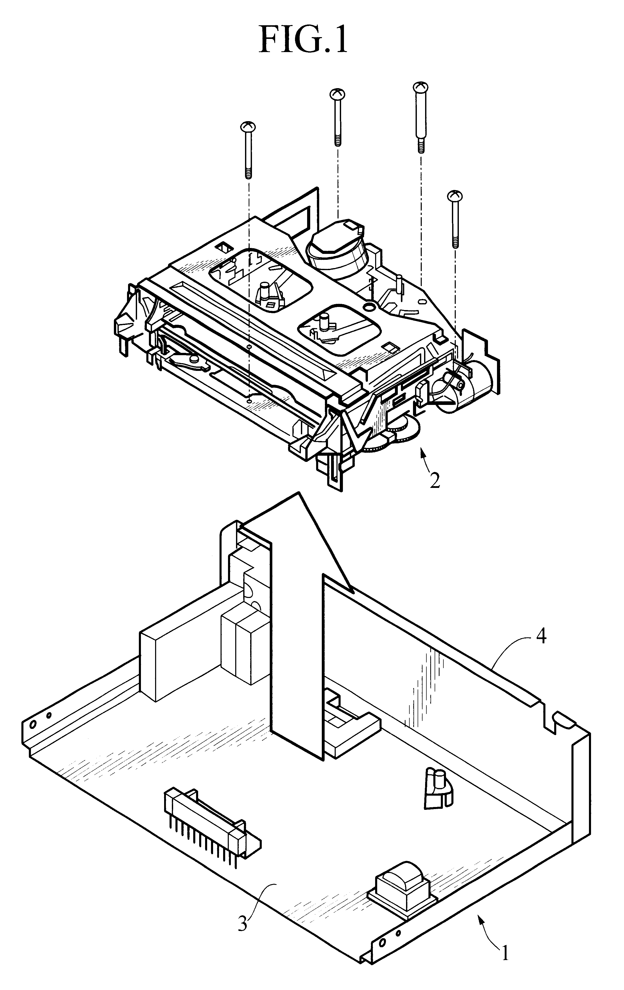 Cabinet structure for a magnetic tape recorder