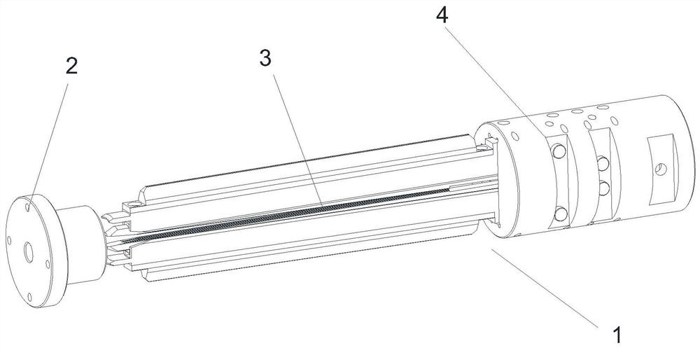 Novel winding needle mechanism