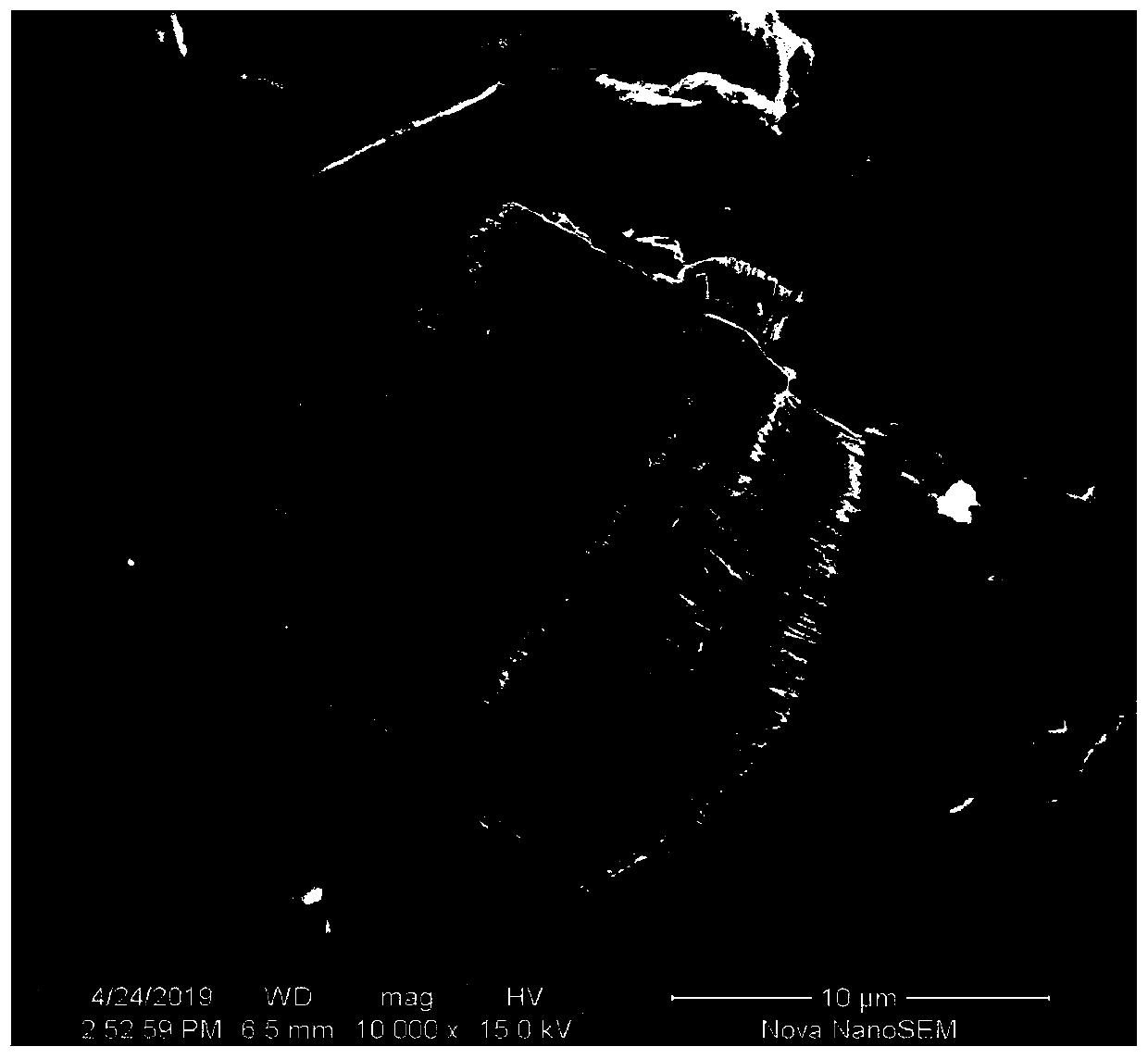 Glass fiber powder/polypyrrole/Ti&lt;3&gt;C&lt;2&gt;T&lt;x&gt;MXene ternary composite filler, and preparation method and application thereof