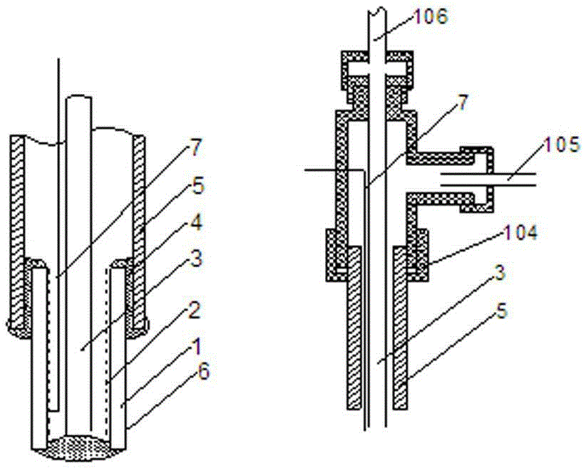 Sensor for measuring content of hydrogen in metal melt and measuring method