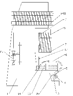 Viscose filament yarn semi-continuous spinning machine and spinning process thereof