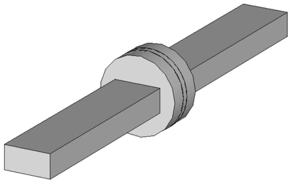 Broadband energy transmission window for terahertz vacuum electronic device