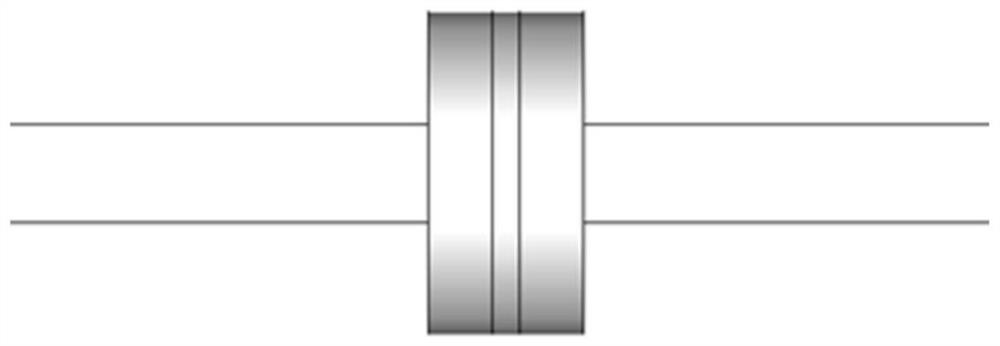 Broadband energy transmission window for terahertz vacuum electronic device