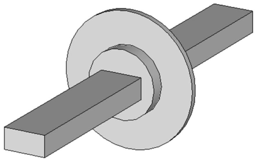 Broadband energy transmission window for terahertz vacuum electronic device