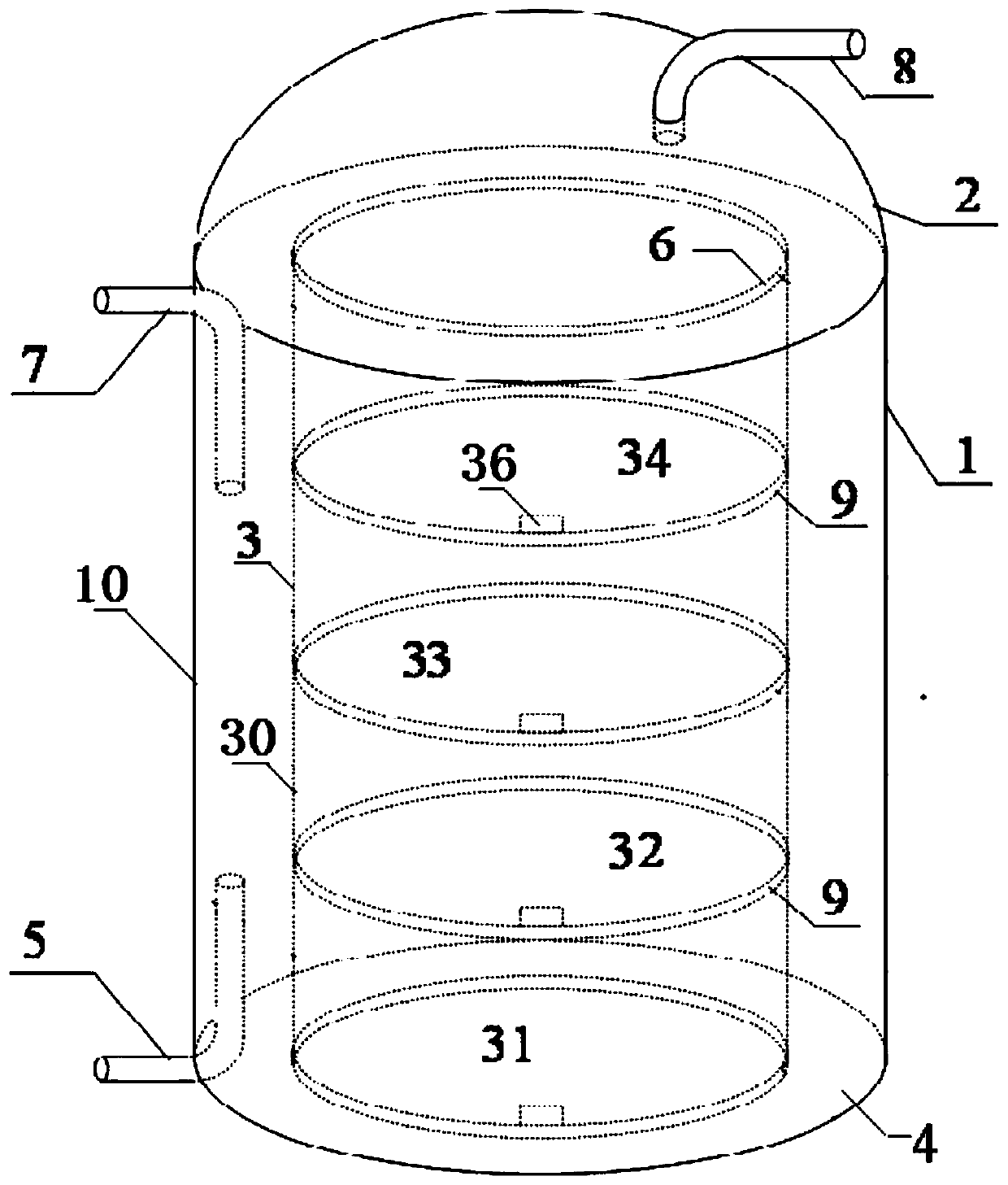 Underground artificial beehive based on multilayered structure and multilayered circular uncapping bee-keeping method