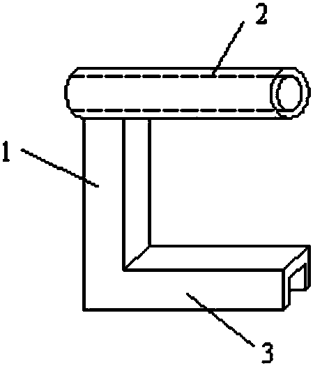 Split-type positioning guide for minimally invasive surgery of anterior mediastinum and method of use thereof