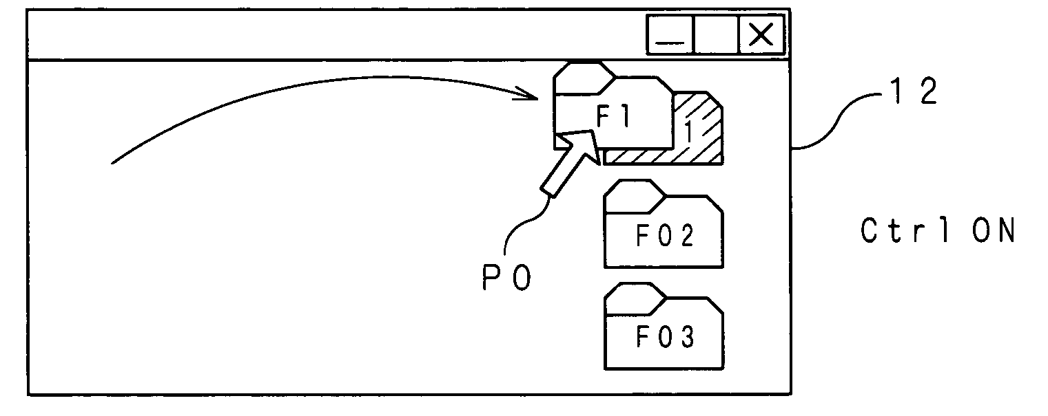 Object operation apparatus, object operation method and object operation program