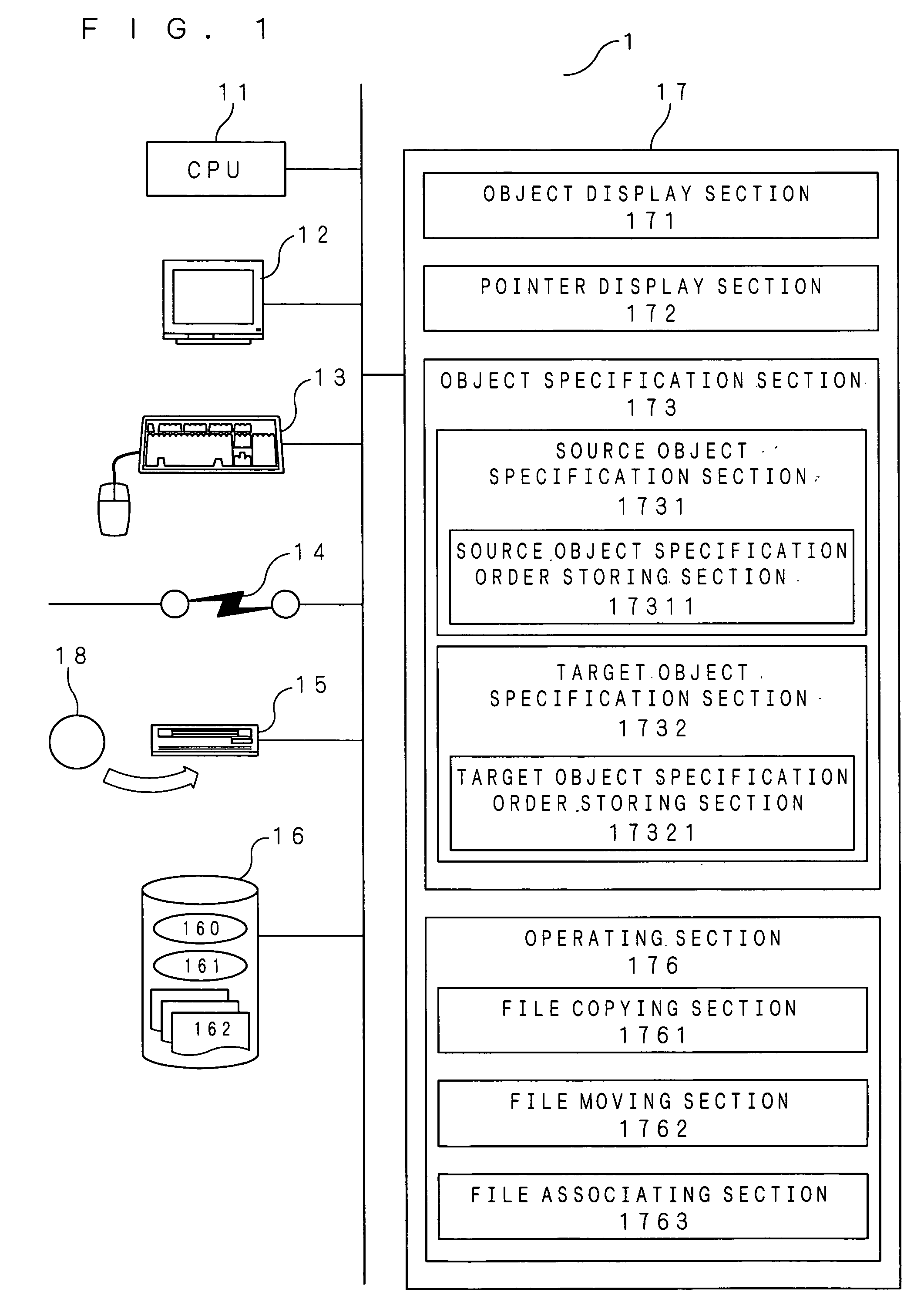 Object operation apparatus, object operation method and object operation program