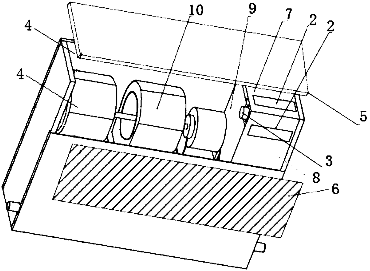 Airflow circulating device and air conditioner