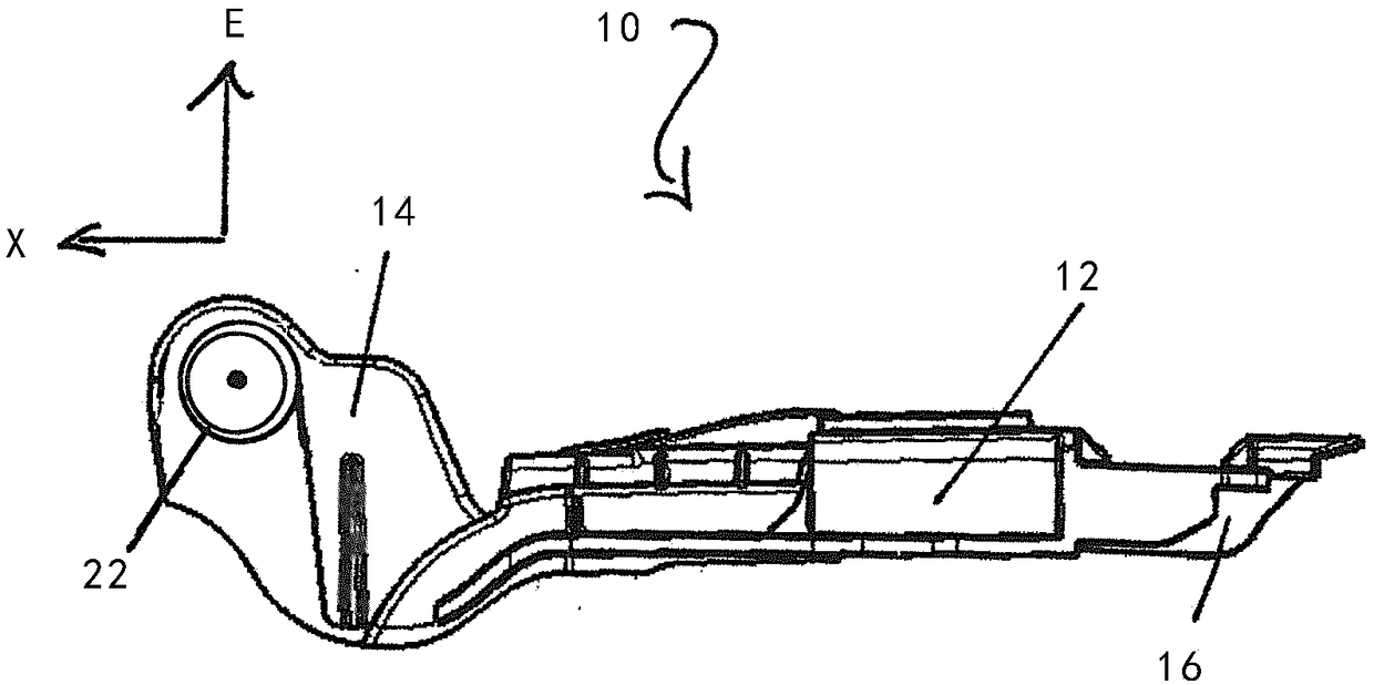 Roller blind assembly for a vehicle body, and method for assembling the roller blind assembly