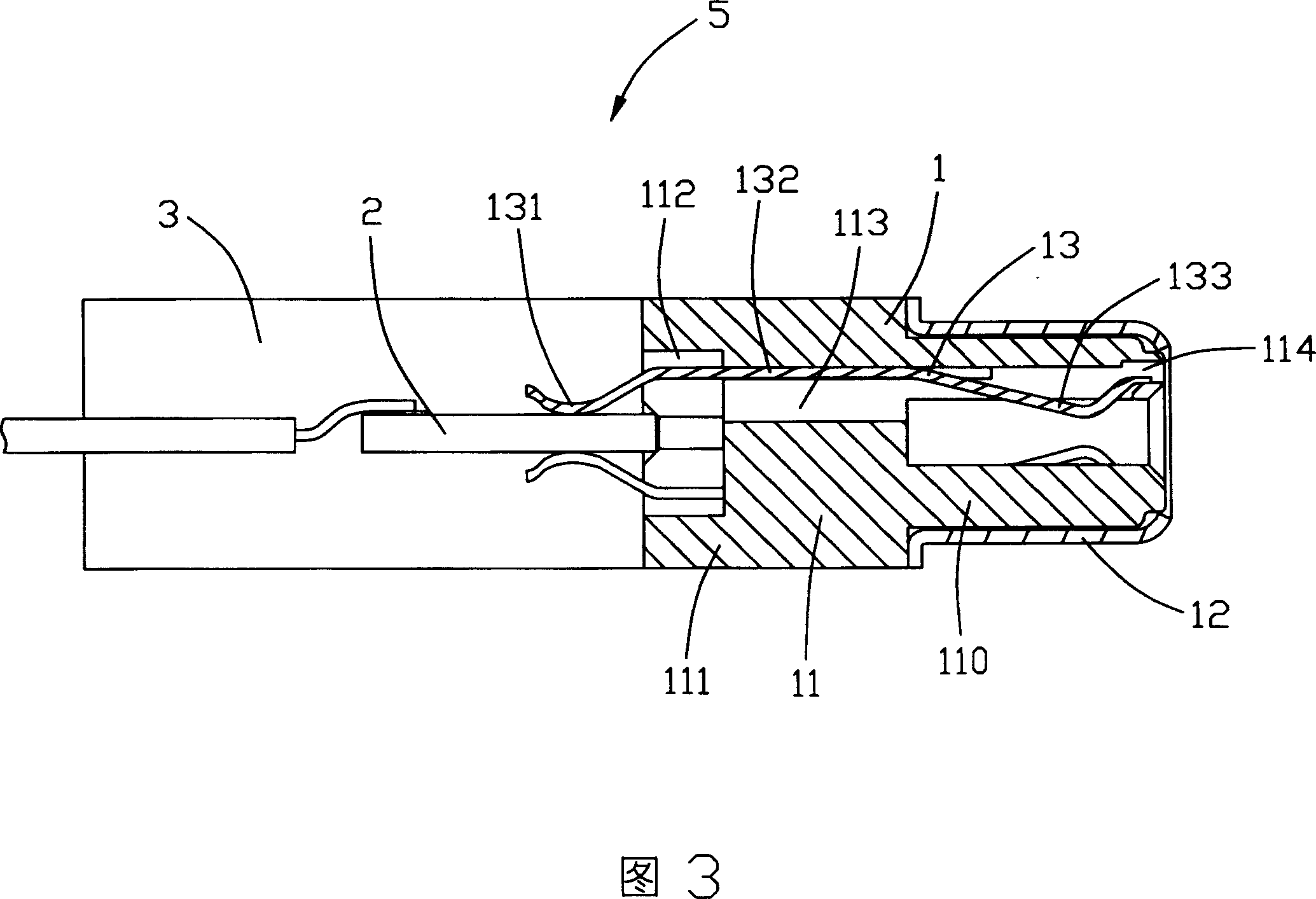 Cable connector and producing method thereof