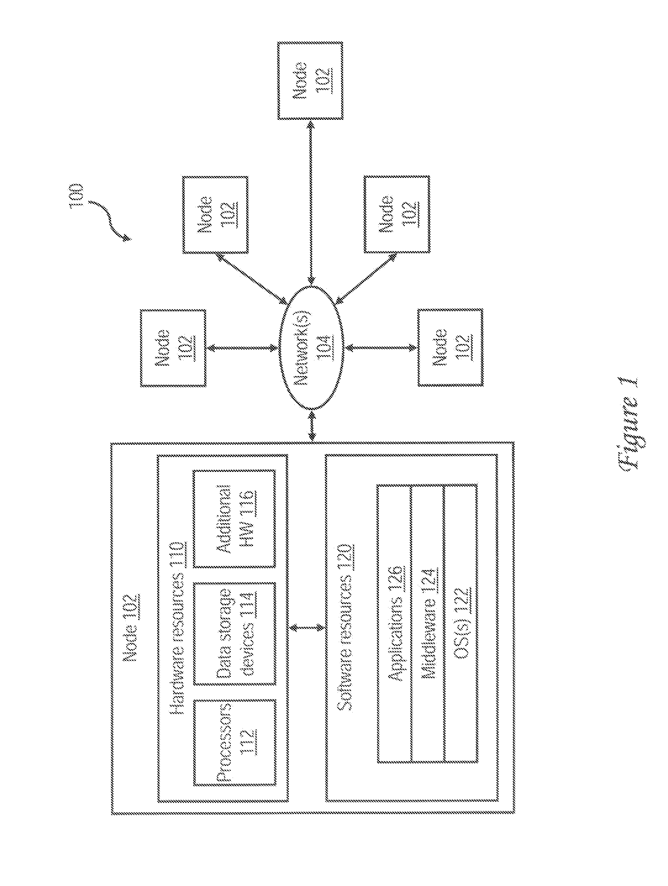 Self-assignment of node identifier in a cluster system